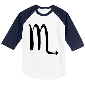 Zodiac Sign Scorpio Horoscope Cute Gift Baseball Sleeve Shirt