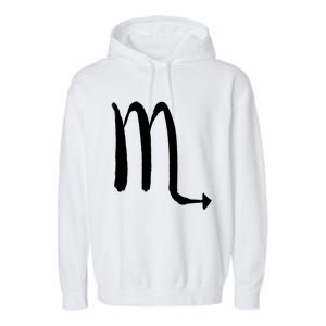 Zodiac Sign Scorpio Horoscope Cute Gift Garment-Dyed Fleece Hoodie