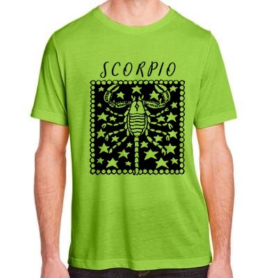 Zodiac Sign Scorpio Gift Adult ChromaSoft Performance T-Shirt