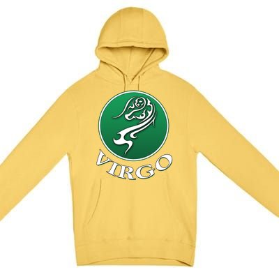 Zodiac Star Sign Astrology Virgo Cool Gift Premium Pullover Hoodie