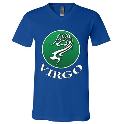 Zodiac Star Sign Astrology Virgo Cool Gift V-Neck T-Shirt