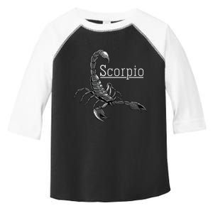 Zodiac Sign Scorpio Astrologist Gift Idea Scorpio Toddler Fine Jersey T-Shirt