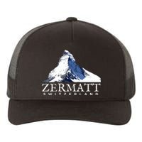 Zermatt Switzerland Swiss Alps Mountain Yupoong Adult 5-Panel Trucker Hat