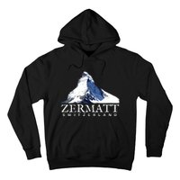 Zermatt Switzerland Swiss Alps Mountain Hoodie