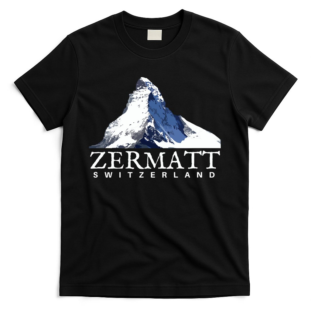 Zermatt Switzerland Swiss Alps Mountain T-Shirt