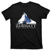 Zermatt Switzerland Swiss Alps Mountain T-Shirt