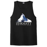 Zermatt Switzerland Swiss Alps Mountain PosiCharge Competitor Tank