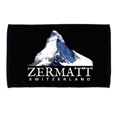 Zermatt Switzerland Swiss Alps Mountain Microfiber Hand Towel