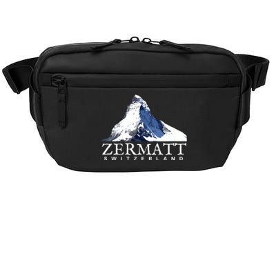 Zermatt Switzerland Swiss Alps Mountain Crossbody Pack