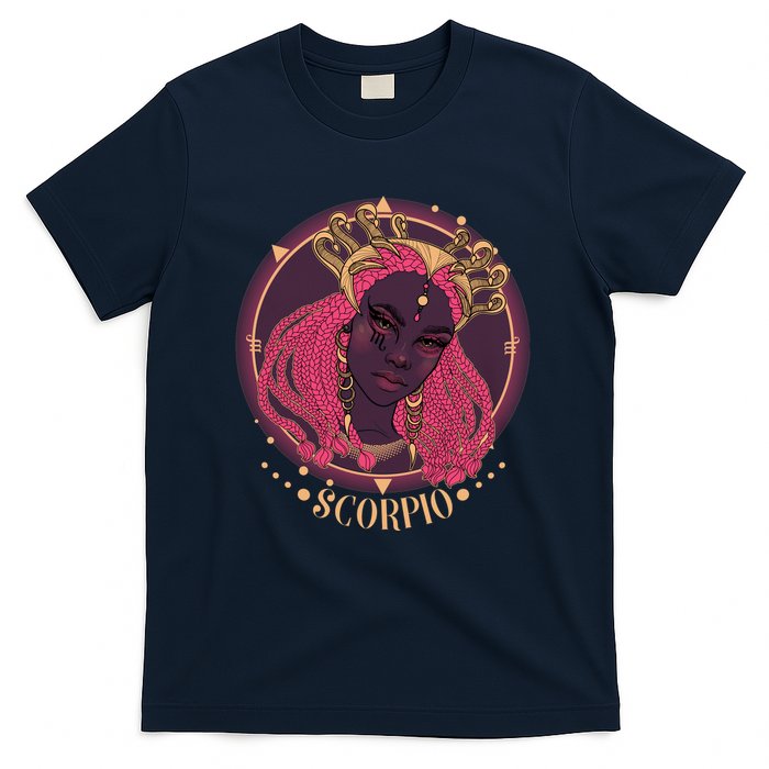 Zodiac Scorpio Scorpion Goddess Queen T-Shirt