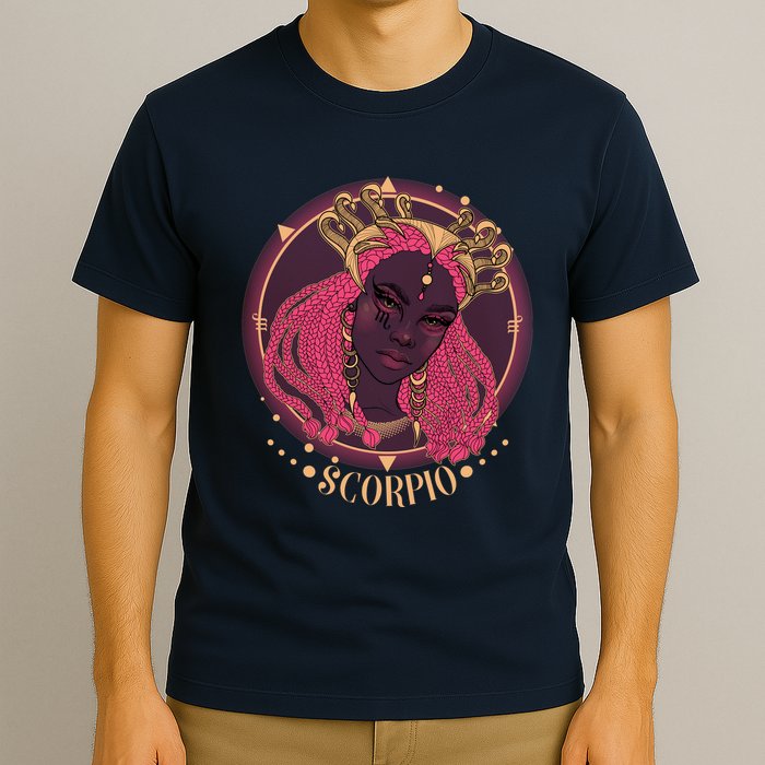 Zodiac Scorpio Scorpion Goddess Queen T-Shirt