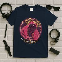 Zodiac Scorpio Scorpion Goddess Queen T-Shirt