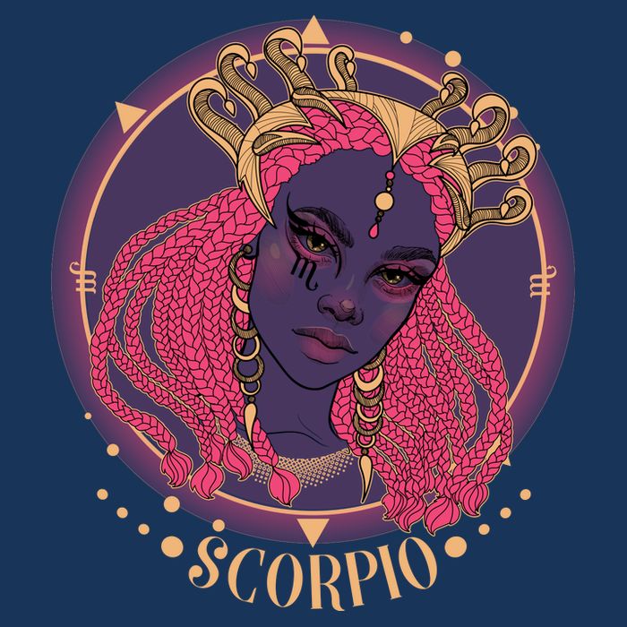 Zodiac Scorpio Scorpion Goddess Queen T-Shirt