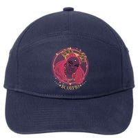 Zodiac Scorpio Scorpion Goddess Queen 7-Panel Snapback Hat