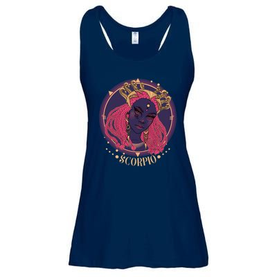 Zodiac Scorpio Scorpion Goddess Queen Ladies Essential Flowy Tank