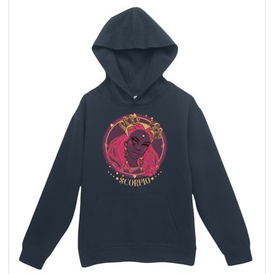 Zodiac Scorpio Scorpion Goddess Queen Urban Pullover Hoodie