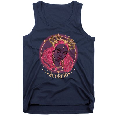 Zodiac Scorpio Scorpion Goddess Queen Tank Top