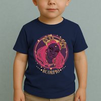 Zodiac Scorpio Scorpion Goddess Queen Toddler T-Shirt