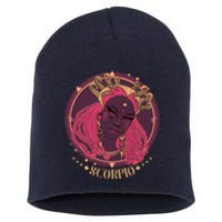 Zodiac Scorpio Scorpion Goddess Queen Short Acrylic Beanie