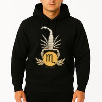 Zodiac Scorpio Scorpion Symbol Hoodie