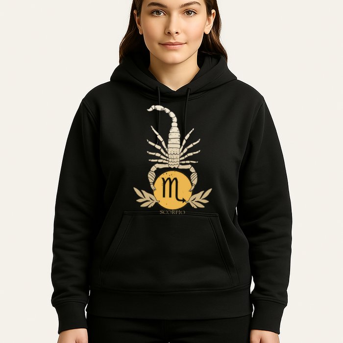 Zodiac Scorpio Scorpion Symbol Hoodie