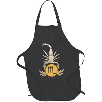 Zodiac Scorpio Scorpion Symbol Apron