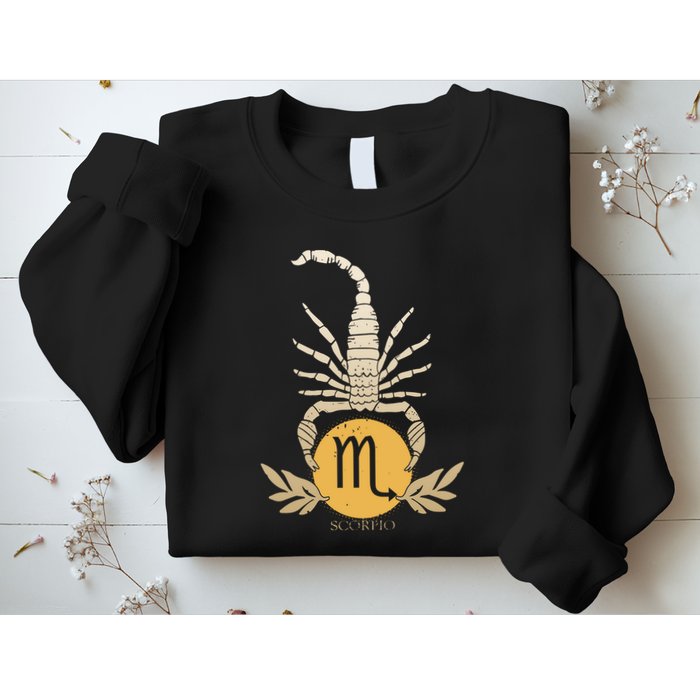 Zodiac Scorpio Scorpion Symbol Sweatshirt