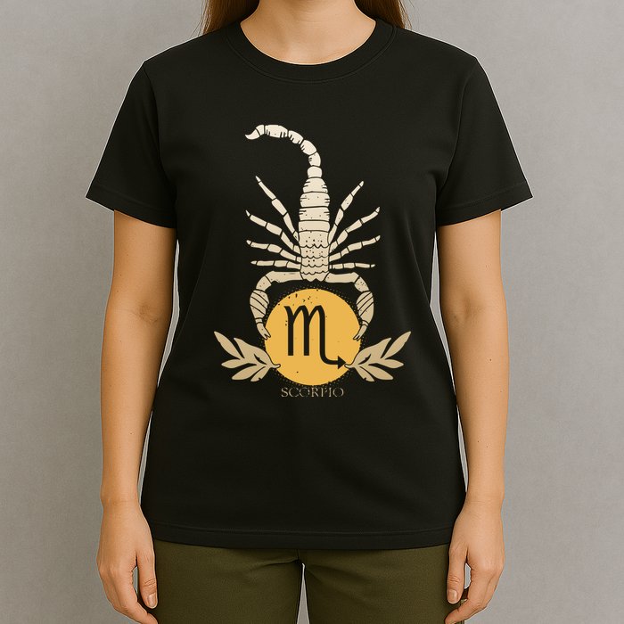 Zodiac Scorpio Scorpion Symbol T-Shirt
