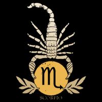 Zodiac Scorpio Scorpion Symbol T-Shirt