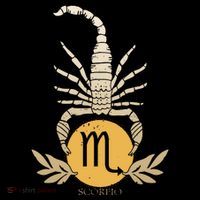 Zodiac Scorpio Scorpion Symbol Tall T-Shirt