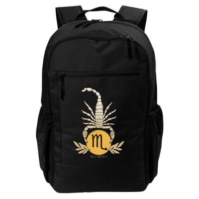 Zodiac Scorpio Scorpion Symbol Daily Commute Backpack