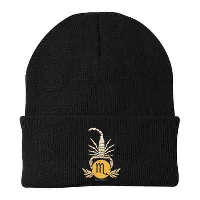 Zodiac Scorpio Scorpion Symbol Beanie