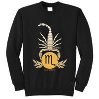Zodiac Scorpio Scorpion Symbol Tall Sweatshirt