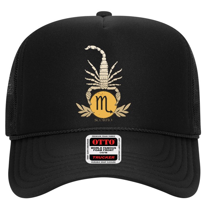 Zodiac Scorpio Scorpion Symbol Hat