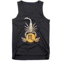 Zodiac Scorpio Scorpion Symbol Tank Top