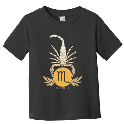Zodiac Scorpio Scorpion Symbol Toddler T-Shirt