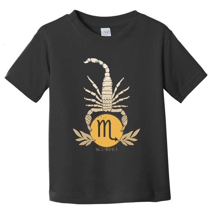 Zodiac Scorpio Scorpion Symbol Toddler T-Shirt