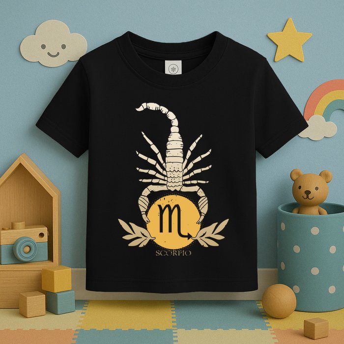 Zodiac Scorpio Scorpion Symbol Toddler T-Shirt