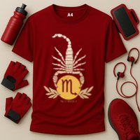 Zodiac Scorpio Scorpion Symbol Performance Shirt