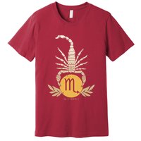 Zodiac Scorpio Scorpion Symbol Premium T-Shirt