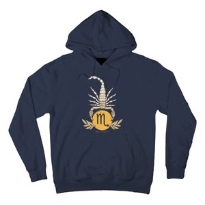 Zodiac Scorpio Scorpion Symbol Hoodie