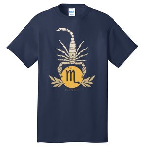 Zodiac Scorpio Scorpion Symbol Tall T-Shirt