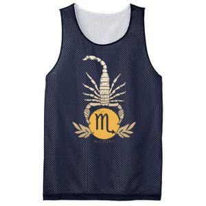 Zodiac Scorpio Scorpion Symbol Mesh Reversible Basketball Jersey Tank