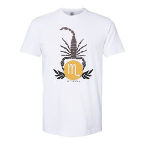 Zodiac Scorpio Scorpion Symbol Softstyle CVC T-Shirt