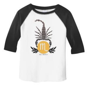 Zodiac Scorpio Scorpion Symbol Toddler Fine Jersey T-Shirt