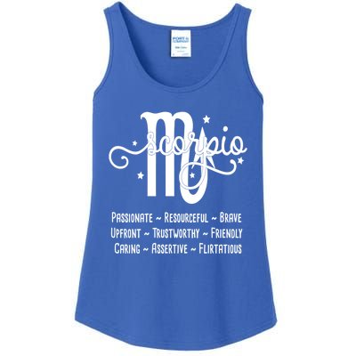 Zodiac Sign Scorpio Gift Ladies Essential Tank