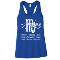 Zodiac Sign Scorpio Gift Women's Racerback Tank