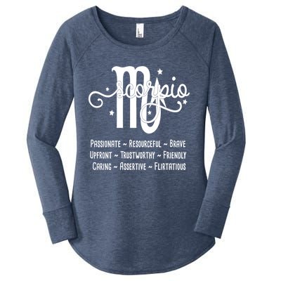 Zodiac Sign Scorpio Gift Women's Perfect Tri Tunic Long Sleeve Shirt