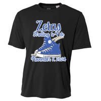 Zetas Strolling To Vote November 5 2024 Chucks Cooling Performance Crew T-Shirt