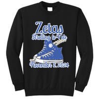 Zetas Strolling To Vote November 5 2024 Chucks Sweatshirt